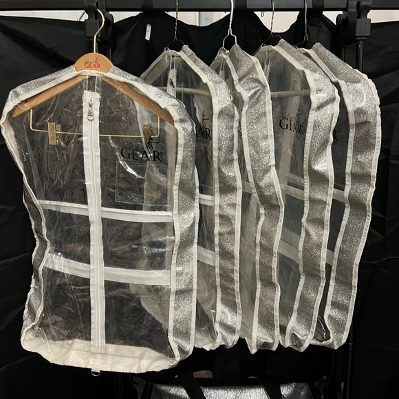 Glam'r Gear Mobile Changing Station™ Dance Duffel Bag with Built-In uHide® Rack. - Picture 2 of 11